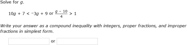 Ixl Solve Linear Inequalities Advanced Algebra Practice