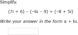 IXL - Add, subtract, multiply, and divide complex numbers (Precalculus ...