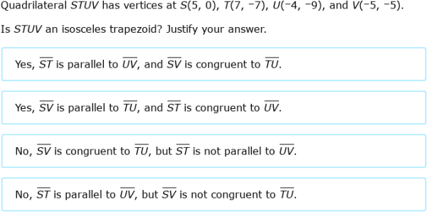 IXL - Classify shapes on the coordinate plane: justify your answer ...